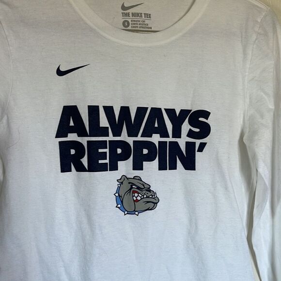 Nike lightweight white long sleeve t shirt size small - Picture 2 of 4